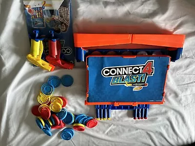 Buy Hasbro Connect 4 Blast Game With Nerf Blasters • 5£