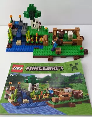 Buy LEGO Minecraft: The Farm 21114 100% Complete With All Minifigures • 13.99£