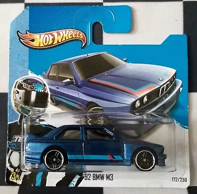 Buy 2013 Hot Wheels 92 BMW M3 HW Showroom HW All Stars Short Card 172/250 Read Desc • 14.95£