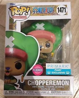 Buy Mint Primark Exclusive Flocked Chopperemon One Piece Funko Pop • 29.99£