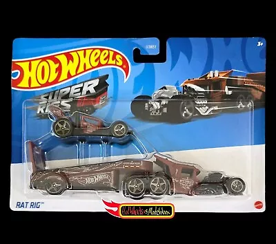 Buy Hot Wheels SUPER RIGS RAT RIG U CASE 2024 • 14.99£