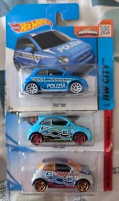 Buy Hot Wheels Fiat 500 X3 Treasure Hunt & HW Daredevils  • 22.50£