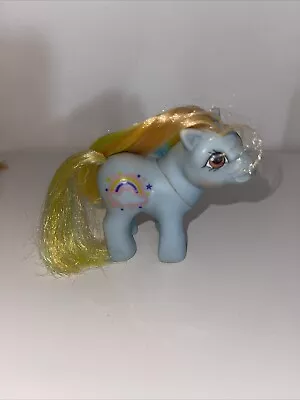 Buy 1984 My Little Pony G1 Sunribbon Rainbow Baby Ponies Hasbro MLP Made In China • 35£