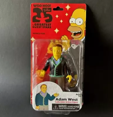 Buy Simpsons Adam West PVC Figure 13cm NECA • 45.82£