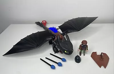 Buy Playmobil How To Train Your Dragon Toothless & Hiccup Set 9246 • 38.95£