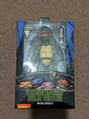 Buy NECA Teenage Mutant Ninja Turtles Michelangelo Action Figure - 18cm • 26.99£