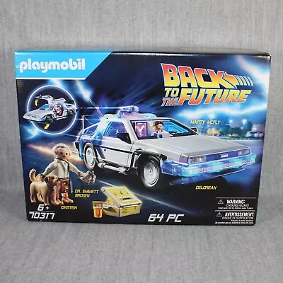 Buy PLAYMOBIL 70317 Back To The Future DeLorean Retired Brand New Sealed Set RARE • 151.70£