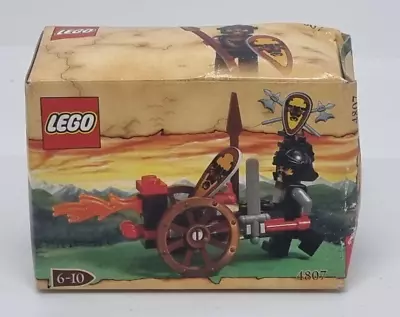 Buy Lego 4807 - Castle Knights Kingdom - Fire Attack - BN&Sealed - Dented Box • 54.95£