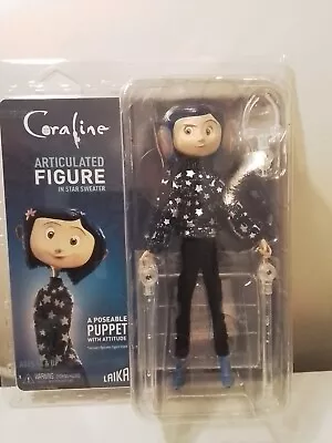 Buy Neca Coraline In Star Sweater 7 Inch Scale Articulated Figure New In Stock • 39.95£
