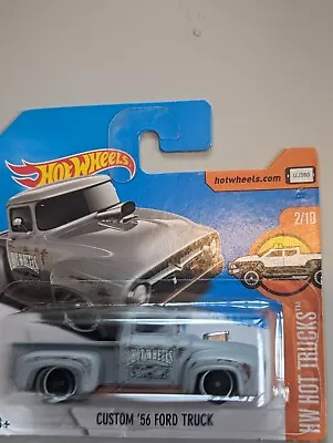 Buy Hot Wheels. Hot Trucks 56 Custom Pickup Truck. Grey. 2 Of 10. 2017 Mattel. • 2£