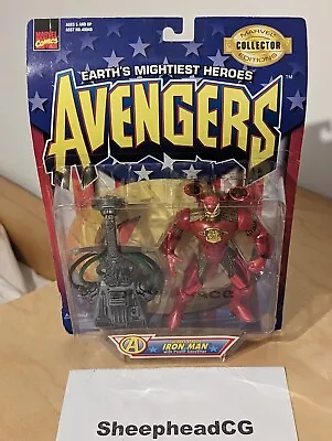Buy Retro 1990 Toy Biz Marvel Comic Heroes Reborn Iron Man Avengers Figure New 1997 • 32.99£