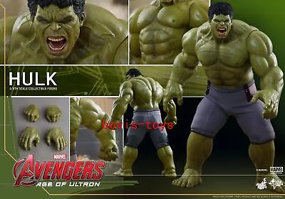Buy New Hot Toys MMS286 Marvel's The Avengers Age Of Ultron Hulk 1/6 Figure • 488.19£