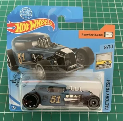 Buy Hot Wheels Mod Rod Blue Gold 51 Factory Fresh Number 250 New And Unopened • 19.99£