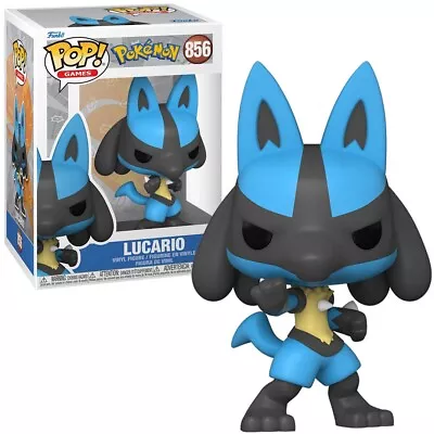 Buy Funko POP! Pokemon Lucario #856 Games Vinyl Figure New • 15.99£