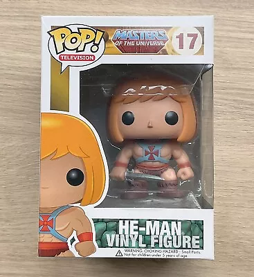 Buy Funko Pop Masters Of The Universe He-Man #17 + Free Protector • 99.99£