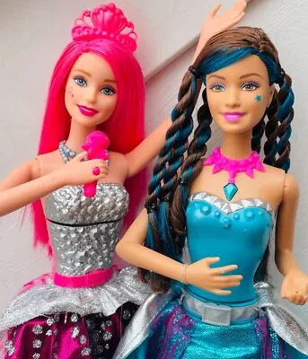 Buy Barbie Doll Rockstar CampPopstar Erika & Courtney • 15.17£