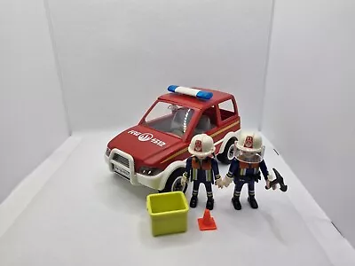 Buy PLAYMOBIL 4822 ~ City Action ~ Fire Chief's Car With Figures • 4.99£