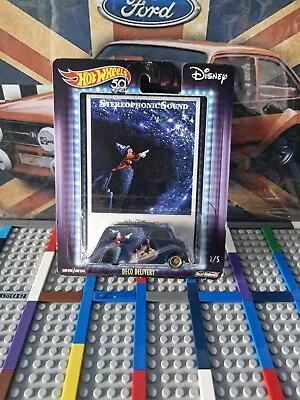 Buy Hot Wheels Premium Deco Delivery Disney Fantasia Real Riders • 5£