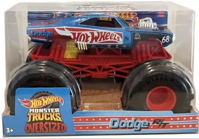 Buy Hot Wheels Monster Trucks Oversized 1:24 Scale Dodge R/T. New 2023. Sealed. • 17.85£