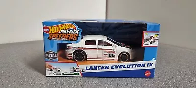 Buy Hot Wheels Pullback Speeders 1:43 Mitsubishi Lancer Evolution IX JDM • 15£