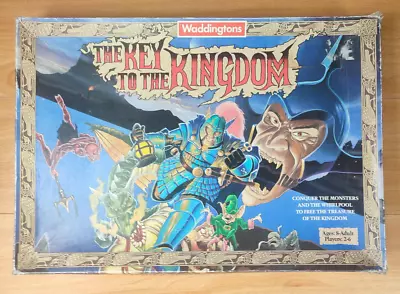 Buy Key To The Kingdom Board Game Waddingtons Retro 1990 Incomplete BONUS Vintage • 17.99£