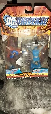 Buy DC Universe Superman Vs Darksied Fighting Figures Set • 13£