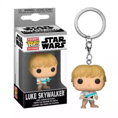 Buy Funko Pocket POP Keychain Star Wars Luke Skywalker Vinyl Figure Brand New • 7.49£