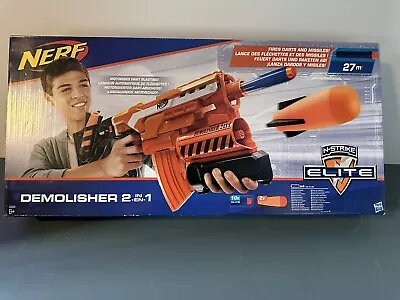 Buy NERF N-Strike Elite Demolisher 2 In 1 Motorized Toy Gun Blaster. New & Boxed • 46£