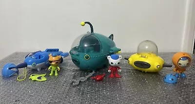 Buy Octonauts Gup R, Gup D & Gup A Vehicles With Figures & Sea Creatures CBeebies • 24.99£
