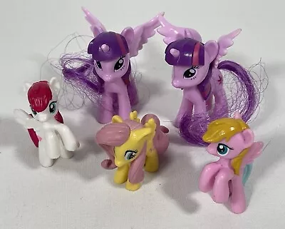 Buy My Little Pony G4 Figures Princess Twilight Fluttershy  Cake Topper Hasbro • 5.95£