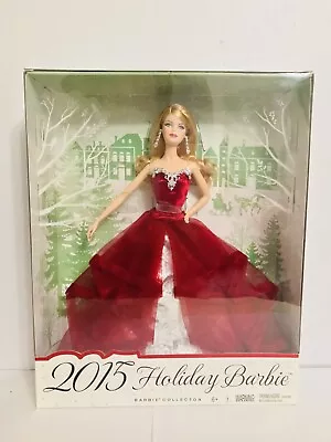 Buy New 2015 Holiday Barbie Doll Collector Doll Christmas Xmas Model Muse Collectors • 85£