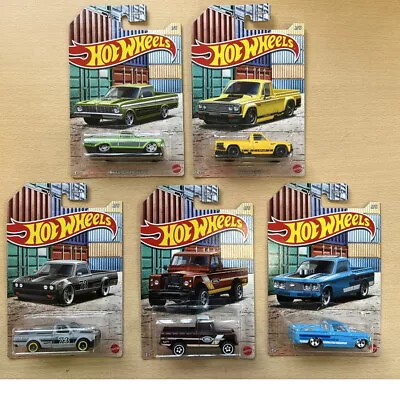 Buy Hot Wheels Pickup Set Of 5 Die-Cast Cars Vehicles New Kids Childrens Toy • 16.99£
