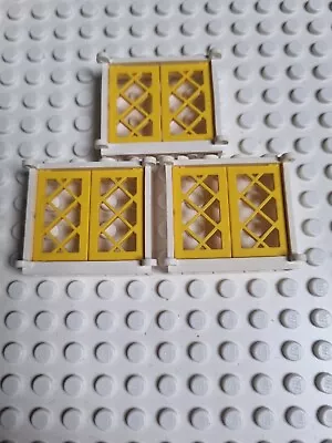 Buy Lego Vintage Pirate Windows X3 From Set 6286 6271 • 12£