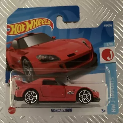 Buy Hot Wheels Honda S2000 (Red) 1:64 Mattel Diecast JDM • 5£