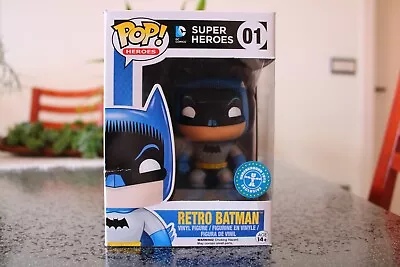 Buy Funko Pop! SUPER HEROES 01 - RETRO BATMAN - UNDERGROUND TOYS DC COMICS • 35.41£