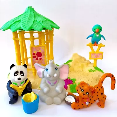 Buy Vintage 90s 🐾 Littlest Pet Shop 🐾 100% Complete Zoo Jungle Bunch Set Kenner • 45.95£