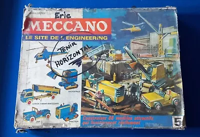 Buy Vintage French Meccano No 5 Engineering Set • 30£