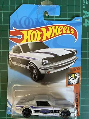 Buy Hotwheels Muscle Mania Unopened 65 Mustang 2+2 Fastback 2019 Long Card • 3£