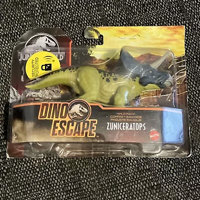 Buy Jurassic World Wild Pack Zuniceratops Dinosaur Action Figure Mattel GWD00 • 1£