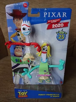 Buy Mattel Disney Pixar 25th Anniversary Toy Story Forky Karen  GNJ67 2020 Unopened • 35£