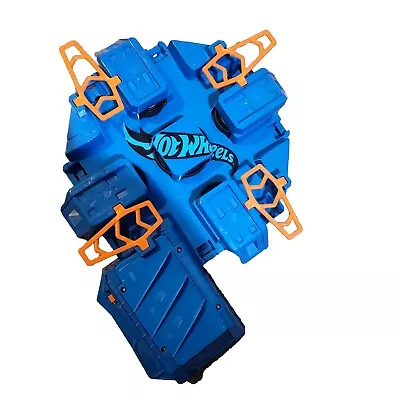 Buy Hot Wheels Criss-Cross Crash Motorized Central Booster Track 4-Lanes - Used • 18.61£