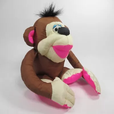 Buy Fisher Price Puffalump Chattering Chimp Brown 1994 Shake And Chatters Soft Toy • 10.25£
