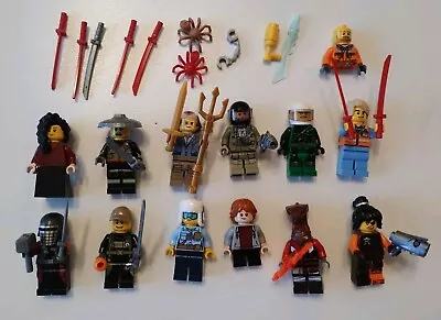 Buy LEGO Assorted Minifigure Pieces & Accessories Min 12 Figs X 6 Bundles Availa • 15£