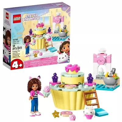 Buy LEGO 10785 Gabby's Dollhouse: Bakey With Cakey Fun Age 4+ 58pcs • 10.95£