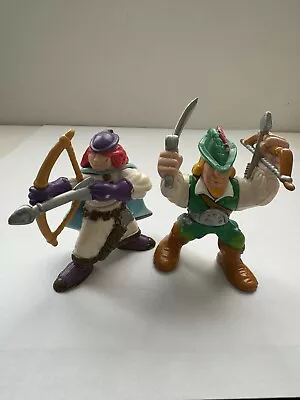 Buy Vintage Fisher Price Great Adventures Rare Robin Hood Figures 3 Inch .  X2 • 4.49£