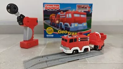 Buy GeoTrax 'Rapid Rescue Fire Squad' From Fisher Price Radio-controlled Fire Engine • 14.99£