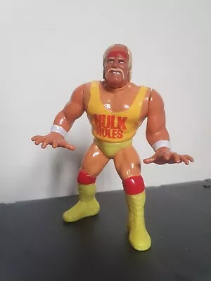 Buy 90s Hasbro Wwf Series 1 Hulk Hogan Figure • 12£