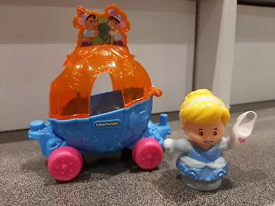 Buy Fisher Price Little People Disney Princess Parade Cinderella Float • 6.99£