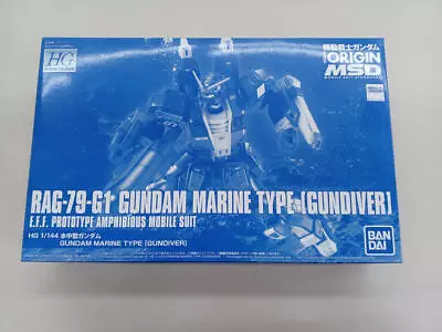 Buy 1/144 HG RAG-79-G1 Underwater Gundam  Mobile Suit Gundam THE ORIGIN MSD  Kit • 83.62£