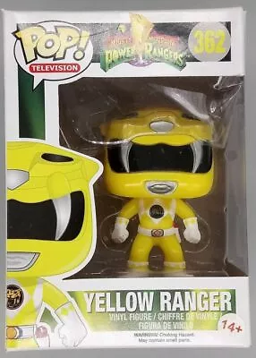 Buy Funko POP #362 Yellow Ranger - Power Rangers - Damaged Box - Includes Protector • 17.99£
